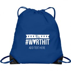 Port & Company Drawstring Cinch Bag