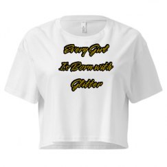 Ladies Festival Cali Crop Top Tee