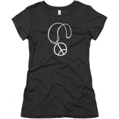 Ladies Slim Fit Super Soft Triblend Tee