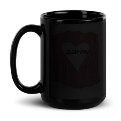15oz Black Glossy Mug