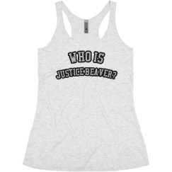 Ladies Slim Fit Super Soft Racerback Triblend Tank