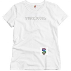 Supercool rainbow money sign shirt