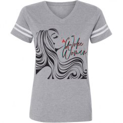 Ladies Relaxed Fit Vintage Sports Tee