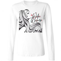 Ladies Relaxed Fit Basic Long Sleeve Tee