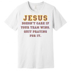 Jesus: Not A Sports Fan 