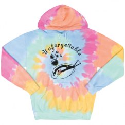 Unisex Tie-Dye Fleece Hoodie