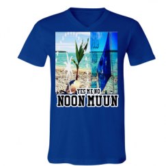 Unisex V-Neck Jersey Tee