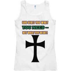 Ladies Semi-Fitted Tank