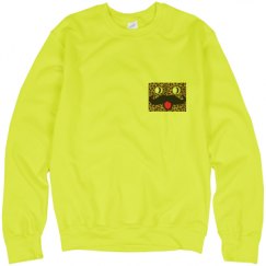 Unisex Neon Crewneck Sweatshirt