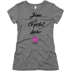 Ladies Slim Fit Super Soft Triblend Tee