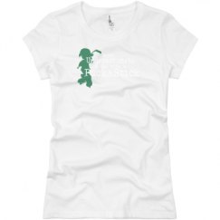 Ladies Slim Fit Basic Promo Jersey Tee