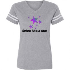 Ladies Relaxed Fit Vintage Sports Tee