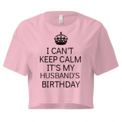 Ladies Festival Cali Crop Top Tee