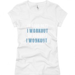 Ladies Slim Fit Basic Promo Jersey Tee