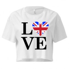 Ladies Festival Cali Crop Top Tee