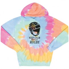 Unisex Tie-Dye Fleece Hoodie
