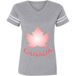 Ladies Relaxed Fit Vintage Sports Tee