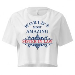 Ladies Festival Cali Crop Top Tee