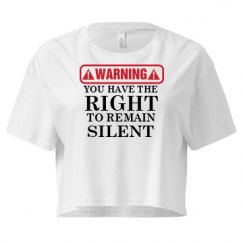 Ladies Festival Cali Crop Top Tee