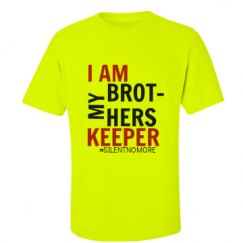 Unisex Ultra Cotton Safety Neon Crewneck Tee
