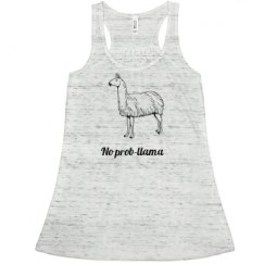 Ladies Flowy Racerback Tank