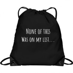 Port & Company Drawstring Cinch Bag