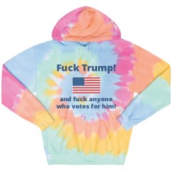 Unisex Tie-Dye Fleece Hoodie