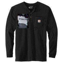 Unisex Carhartt Long Sleeve Henley Tee