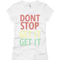 Ladies Slim Fit Basic Promo Jersey Tee