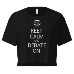 Ladies Festival Cali Crop Top Tee