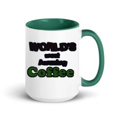 15oz Ceramic Mug with Color Inside