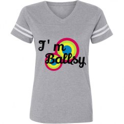 Ladies Relaxed Fit Vintage Sports Tee