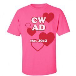 Unisex Ultra Cotton Safety Neon Crewneck Tee