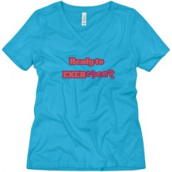 Ladies Relaxed Fit V-Neck Tee