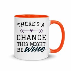 11oz Ceramic Mug with Color Inside