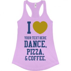 Ladies Slim Fit Racerback Tank Top