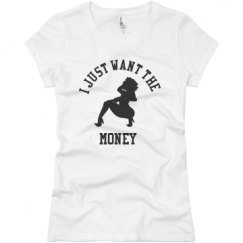 Ladies Slim Fit Basic Promo Jersey Tee