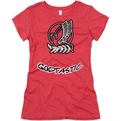 Ladies Slim Fit Super Soft Triblend Tee
