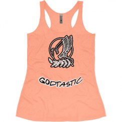 Ladies Slim Fit Super Soft Racerback Triblend Tank