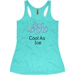 Ladies Slim Fit Super Soft Racerback Triblend Tank