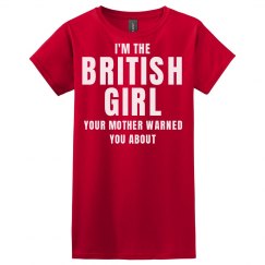 I'm the British girl