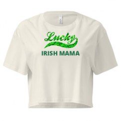 Ladies Festival Cali Crop Top Tee