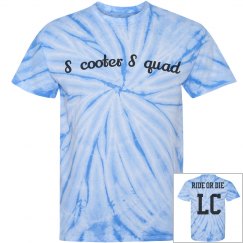 SS blue tie dye tee