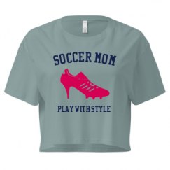 Ladies Festival Cali Crop Top Tee