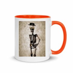 11oz Ceramic Mug with Color Inside