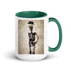 15oz Ceramic Mug with Color Inside