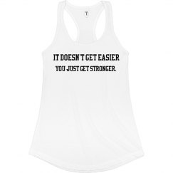 It doesn't get easier