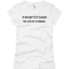 Ladies Slim Fit Basic Promo Jersey Tee