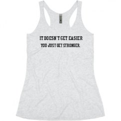 Ladies Slim Fit Super Soft Racerback Triblend Tank