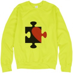 Unisex Neon Crewneck Sweatshirt